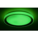 Rabalux 3510 LED-Deckenleuchte Everest 1x40W | 3200lm | 2700-6500K | RGB - Fernbedienung, einstellbare Lichttemperatur, Memoryfunktion, Timer, WLAN, Nachtmodus, dimmbar, silber