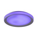 Rabalux 3510 LED-Deckenleuchte Everest 1x40W | 3200lm | 2700-6500K | RGB - Fernbedienung, einstellbare Lichttemperatur, Memoryfunktion, Timer, WLAN, Nachtmodus, dimmbar, silber
