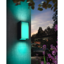 Philips Hue  8721103118578 LED Wegeleuchte Turaco  | 8W integrierte LED-Quelle | 1100lm | 2000-6500K | rgb - farbig | Dimmer | anthrazit
