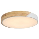 Rabalux 3527 LED-Deckenleuchte Maple 1x24w | 1890lm | 4000k - Holz, weiß