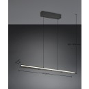 Trio T353010132 LED Pendelleuchte GRAHAM | 4,5W integrierte LED-Quelle