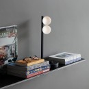 Ideal lux 353302 Tischlampe BINOMIO  G9 | mit Schalter | schwarz