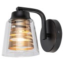 Rabalux 3542 Zenaida 1x60w Wandleuchte | E27 - schwarz, Gold