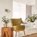 Rabalux 3547 Fedora Wandleuchte 1x40w | E14 - hellbraun, golden