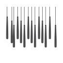 Trio SELECT  354811532  LED Pendelleuchte CALA  | 15x3,8W integrierte LED-Quelle | 15x450lm | 2300+3000+4000K