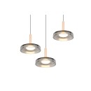 Trio T354930332 LED Pendelleuchte CELESTE  | 3x7,5W integrierte LED-Quelle | 3x750lm | 3000K