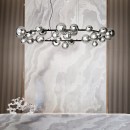 Ideal lux 363387 Pendelleuchte PERLAGE  G9 | verstellbar | Seilleuchte | schwarz
