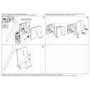 Ideal Lux 250113 LED Wandleuchte mit Schalter Lite 1x3W | 3000K - schwarz