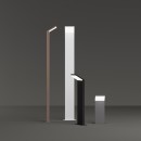 Ideal lux 364841 LED Gartenleuchte STYLE  | 9W integrierte LED-Quelle | 720lm | 3000K | anthrazit