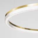 Ideal lux 365008 LED Pendelleuchte CROWN  | 31W integrierte LED-Quelle | 780lm | 3000K | verstellbar | Seilleuchte | schwarz