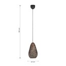 Trio T365300104 Pendelleuchte ZIVA  E27
