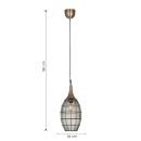 Trio T365420104 Pendelleuchte SORAYA  E27