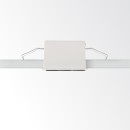Ideal lux 367286 LED Spot-Deckenleuchte LIKA  | 10W integrierte LED-Quelle | 650lm | 3000K | weiß