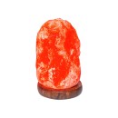 Rabalux 3680 LED Tischdekoleuchte Wasabi 1x1W | RGB - USB, orange, Holz