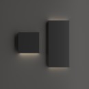 Ideal lux 369396 LED Außenwandleuchte POST-IT | 6W integrierte LED-Quelle | 340lm | 3000K | braun