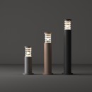 Ideal lux 369792 Gartenleuchte TRONCO  E27 | braun