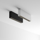 Ideal lux 369945 LED Spot-Deckenleuchte LIKA  | 21W integrierte LED-Quelle | 1390lm | 3000K | schwarz