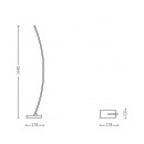 Philips 38922/17/P1 LED Stehleuchte 1X22W Hexagon | 3000K