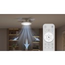Philips 8721103096029 LED Ventilator mit Licht Bliss  | 35W integrierte LED-Quelle | 4500lm | 2700-6500K | Dimmer | Fernbedienung | weiß