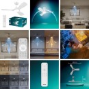 Philips 8721103096005 LED Ventilator mit Licht Olas  | 30W integrierte LED-Quelle | 2650lm | 3000-6500K | Dimmer | Fernbedienung | weiß