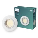 Philips 8720169392601 Einbaurahmen Peridot GU10 | weiß