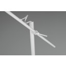 Trio 401600131 Stehleuchte Ponte 1x60w | E27 - einstellbar, Fußschalter, weiß