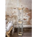 Trio 405500367 Stehleuchte Khan 3x10W | E27 | IP20 - Fußschalter, Nickel