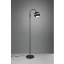 Trio 413300132 Fletcher Stehleuchte 1x10w | E14 - Flexibler Arm, Netzschalter, matt schwarz