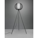 Trio 413900132 Stehleuchte Filo 1x60w | E27 - Fußschalter, schwarz