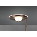 TRIO 424210304 LED Stehleuchte Barrie 1x32W + 1x6W | 4600lm | 2700-4000K | IP20 - dimmbar, Memory-Funktion, Temperatureinstellung, Schwenkarm, Schalter, Messing