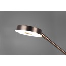 TRIO 424210304 LED Stehleuchte Barrie 1x32W + 1x6W | 4600lm | 2700-4000K | IP20 - dimmbar, Memory-Funktion, Temperatureinstellung, Schwenkarm, Schalter, Messing