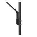 Trio 425610232 LED Stehleuchte Brantford 1x30W+6,5W | 3500lm+650lm | 2700K+3000K+4000K - dimmbar, separate Schalter, Memoryfunktion, schwarz