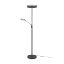 Trio 426510242 LED Stehleuchte Franklin 1x35W+6,5W | 4100lm+650lm | 2700+3200+4000K - Memoryfunktion, separate Schalter, einstellbare Lichttemperatur, dimmbar, anthrazit