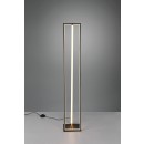 Trio 426810132 LED-Stehleuchte Edge 1x26W | 2950lm | 2300 + 3000 + 4000K - Fußschalter, dimmbar, schwarz