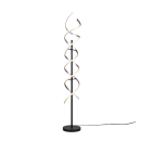 Trio 441810205 LED Stehleuchte Sequence 1x32W | 4000lm | 2300K+3000K+4000K - dimmbar, Memoryfunktion, Aluminium, schwarz