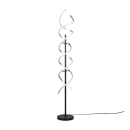 Trio 441810205 LED Stehleuchte Sequence 1x32W | 4000lm | 2300K+3000K+4000K - dimmbar, Memoryfunktion, Aluminium, schwarz