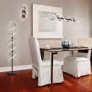 Trio 441810205 LED Stehleuchte Sequence 1x32W | 4000lm | 2300K+3000K+4000K - dimmbar, Memoryfunktion, Aluminium, schwarz