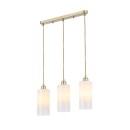 Rabalux 4480 Deckenfeder-Leuchte Panthea 3x40w | E27 - Gold, weiß