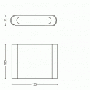 Philips 45590/17/16 LED Wandleuchte Galax 2x2,5W | 2700K
