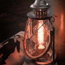 Eglo VINTAGE 49284 Tischlampe BRADFORD, silber 1X60W