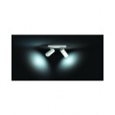 Philips Hue 50462/31/P7 LED Decken- und Spotleuchte Buratto 2x5,5W | 2200-6500K - White Ambiance