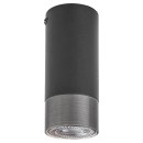 Rabalux 5074 Einstellte Spotleuchte Zircon 1x5w | Gu10 - schwarz, Silber