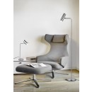 Trio 512400107 Marley 1x5W Tischlampe | GU10 - Netzschalter auf Körper, mattes Nickel
