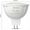 Philips Hue  8719514491342 LED intelligente Lampe | 5,1W GU5.3 | 400lm | 2200-6500K
