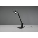 Trio 523090132 LED-Tischleuchte Ava 1x5W | 600lm | 3000K + 4000K + 6300K - Speicherfunktion, dimmbar, USB, schwarz
