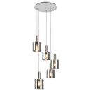 Rabalux 5251 Hängende Deckenleuchte Donati 5x60w | E27 - Chrome