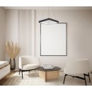 Italux 5304-850SQP-BK-3 LED Giacinto | 50W integrierte LED-Quelle | 2750lm | 3000K