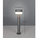 Trio T530561142 LED Gartenleuchte MACKENZIE  | 8W integrierte LED-Quelle | 800lm | 3000K