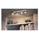 Philips 53344/31/16 LED Decken- und Spotleuchte Dender 4x4W | 2700K