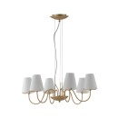 Luce Ambiente Design I-CANTO/6 Pendelleuchte CANTO G9 | gold